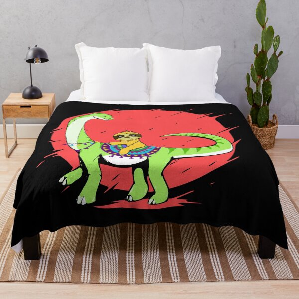 Item preview, Funny Sloth Riding Dinosaur designed and sold by MoSaid.