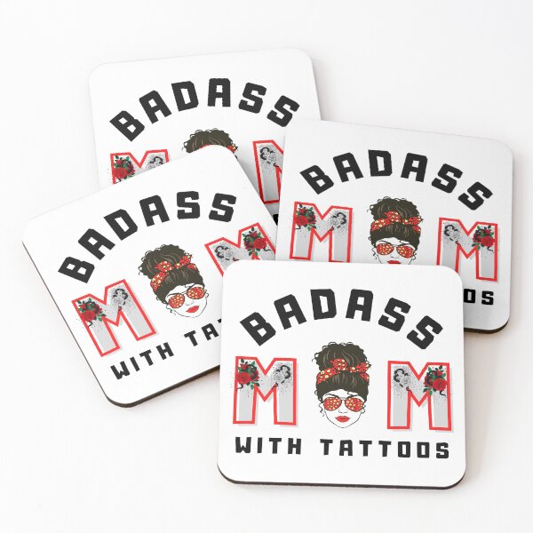 Item preview,  Badass mom with tattoos,super mom designed and sold by Fitandstylish.