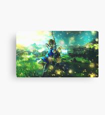 The Legend of Zelda: Breath of the Wild Link Canvas Print