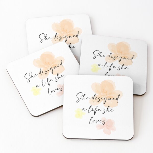 Item preview, She designed a life she loves designed and sold by Samridhi Verma.