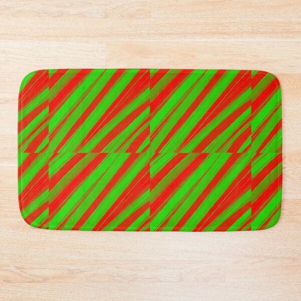 Item preview, Green and Red Stripes designed and sold by StarCap7.