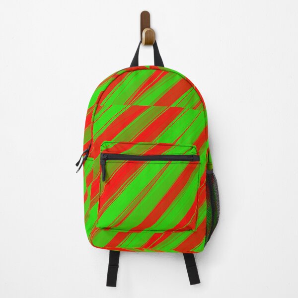 Item preview, Green and Red Stripes designed and sold by StarCap7.