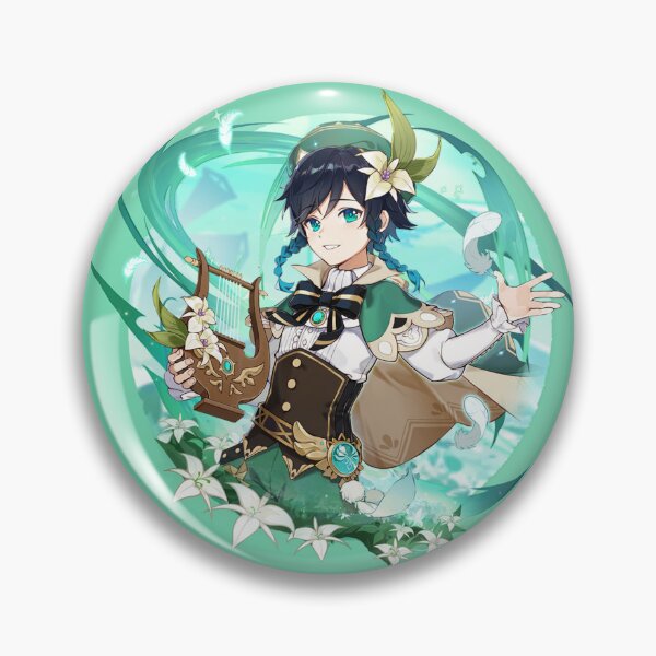 Artikelvorschau, Genshin Impact Venti Chibi entworfen und verkauft von NerdCult.