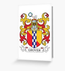 Grover Coat of Arms Greeting Card