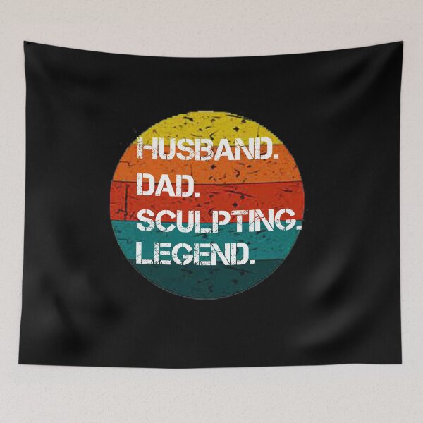 Item preview, Husband Dad Sculpting Legend designed and sold by rachidhaz.