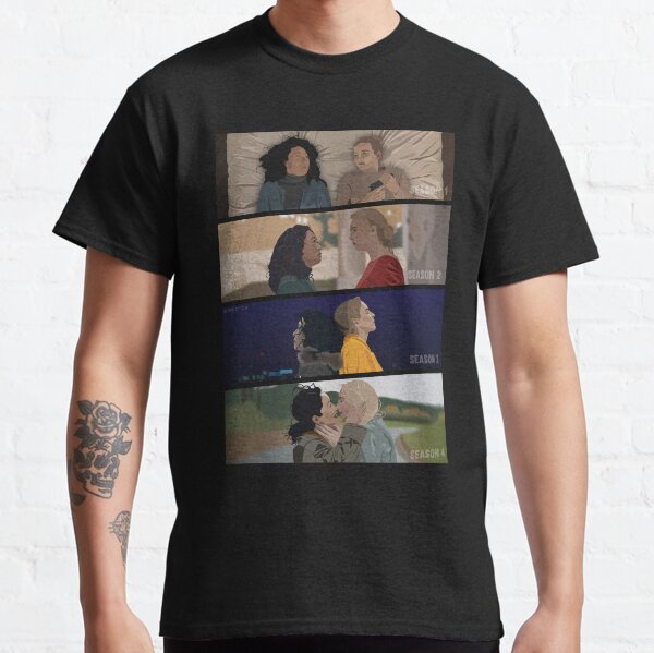 Vista previa del artículo con la obra «Killing Eve - Villaneve a través de las estaciones», diseñado y vendido por CLMdesign.