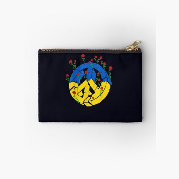 Item preview, Ukraine Flag Peace Flowers designed and sold by DeannaMarks.
