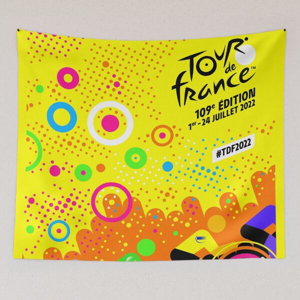 Item preview, TDF2022 Copenhagen 109 Edition - Minimalist Cyclist Poster designed and sold by hummmatthew.