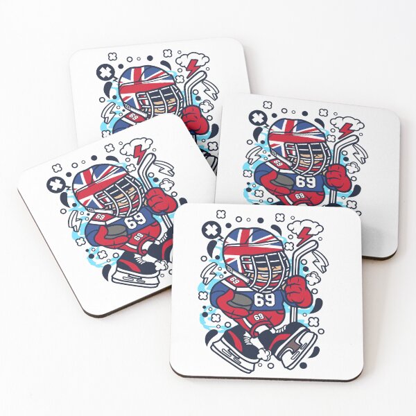 Aperçu de l'œuvre United Kingdom Hockey Kid créée et vendue par K-ARO.