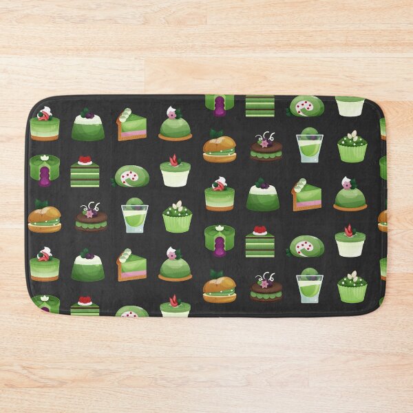 Item preview, Assorted Japanese Green Tea Desserts Pack - Parfait, Pudding, Cakes and Cupcake  designed and sold by Alicia Chee.