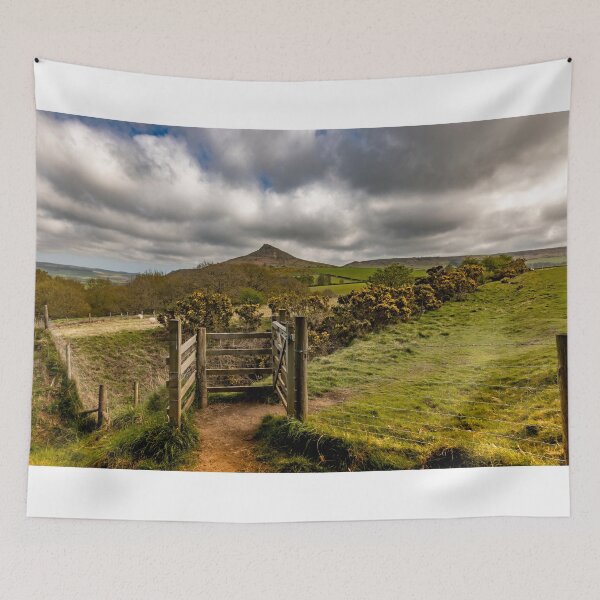 Item preview, The gate to Roseberry Topping designed and sold by grumpykeith.