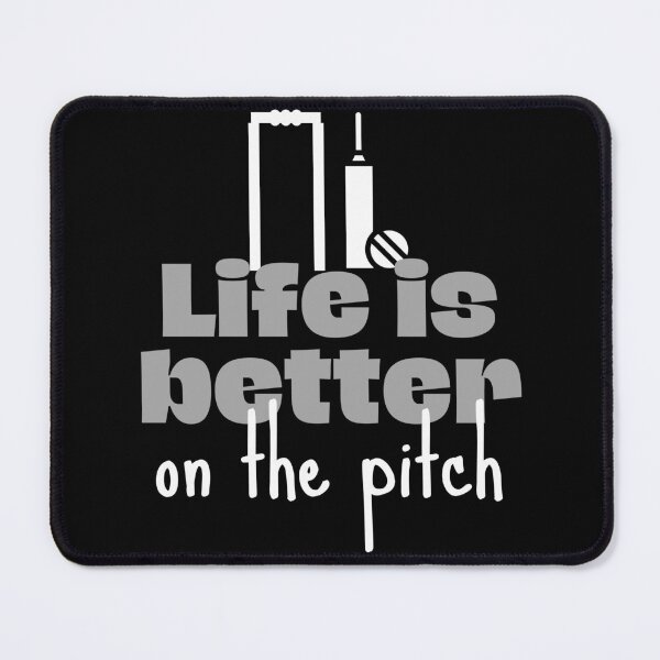 Item preview, Cricket: Life is better on the pitch designed and sold by TheGreenGoat.