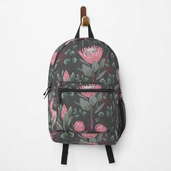 Item preview, Exotic flower Protea pink pattern. Botanical illustration designed and sold by IrinaVaneeva.