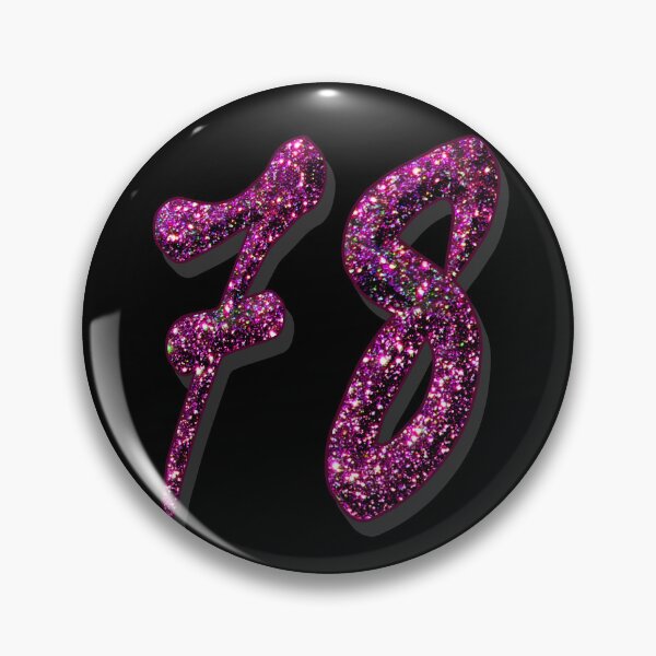 Item preview, Number 78 in purple pink glitter designed and sold by GlamourChick.