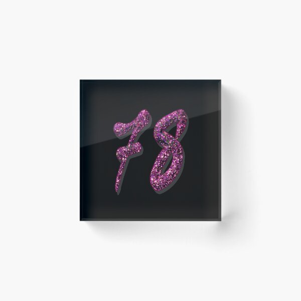 Item preview, Number 78 in purple pink glitter designed and sold by GlamourChick.