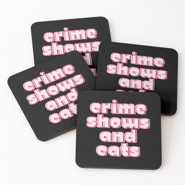 Item preview, Crime Shows And Cats designed and sold by chanonnut.