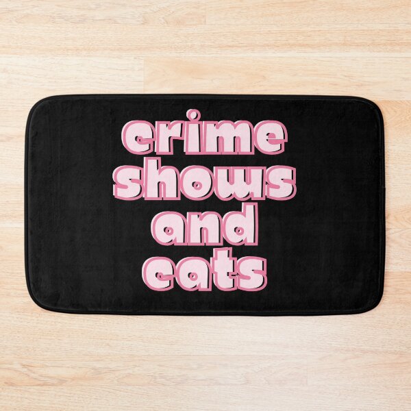 Item preview, Crime Shows And Cats designed and sold by chanonnut.