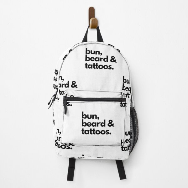 Item preview, Bun, beard and tattoos designed and sold by artbytalitha.