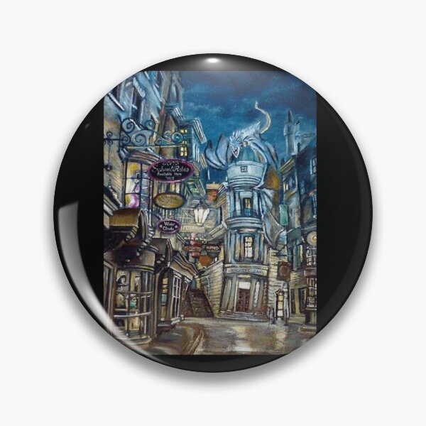 Item preview, magical alley potter   designed and sold by AThousandCrafts.