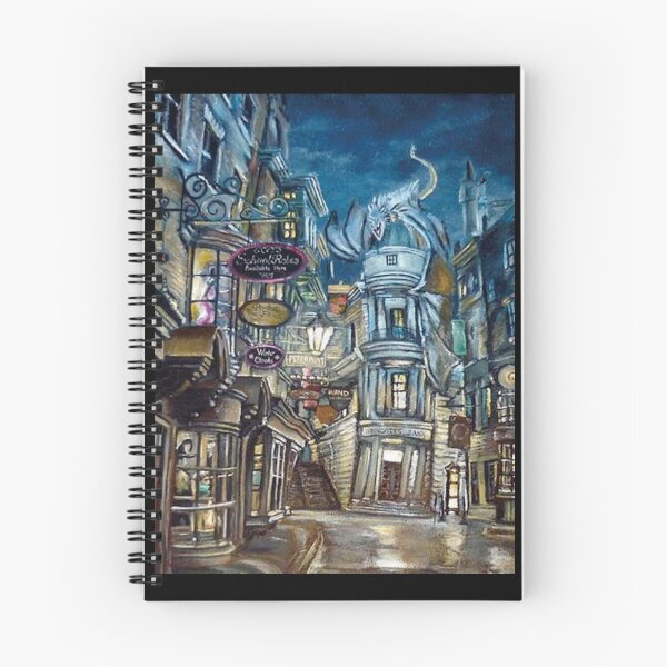 Item preview, magical alley potter   designed and sold by AThousandCrafts.