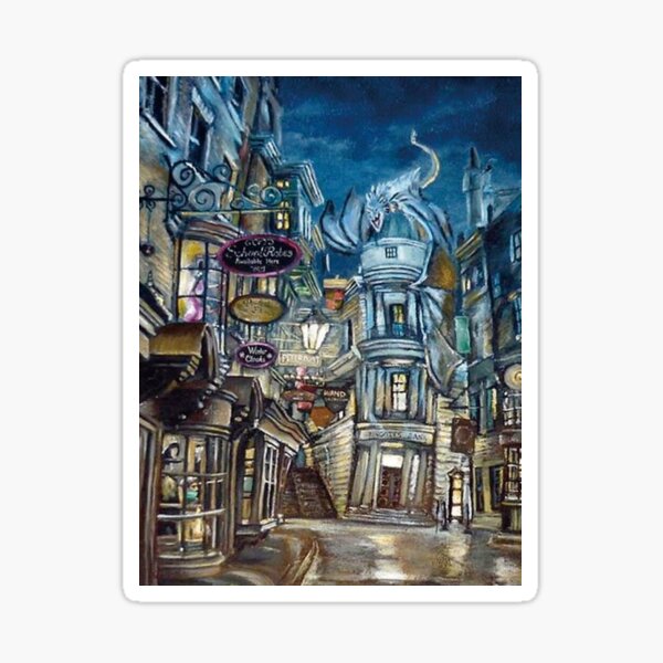 Aperçu de l'œuvre potier de l'allée magique créée et vendue par AThousandCrafts.