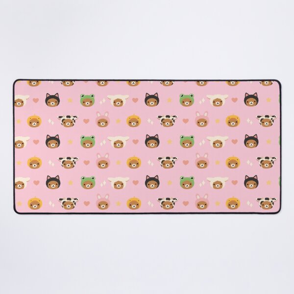 Vista previa del artículo con la obra «zoológico de rilakkuma rosa», diseñado y vendido por snailwaifu.