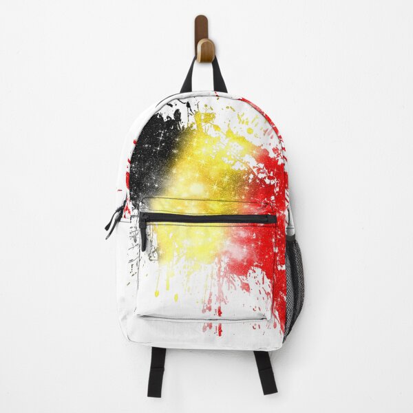 Item preview, Belgium Flag Paint Slash Art Design designed and sold by Jolly-Yosei.