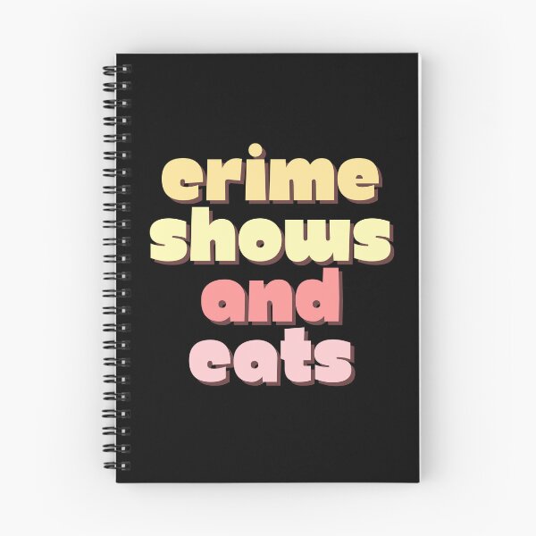 Item preview, Crime Shows And Cats designed and sold by chanonnut.
