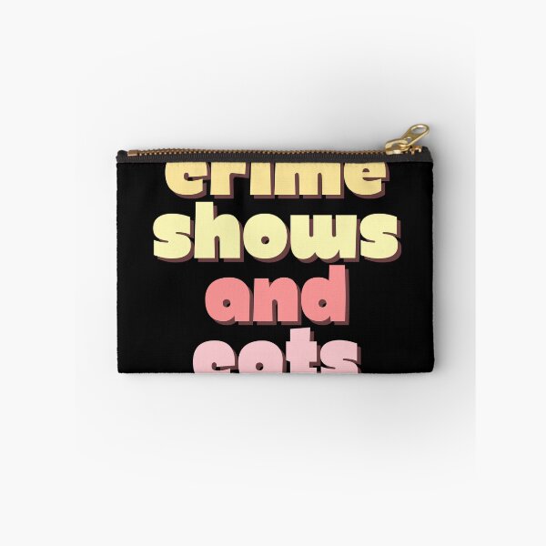 Item preview, Crime Shows And Cats designed and sold by chanonnut.