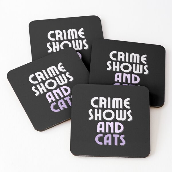 Item preview, Crime Shows And Cats designed and sold by chanonnut.