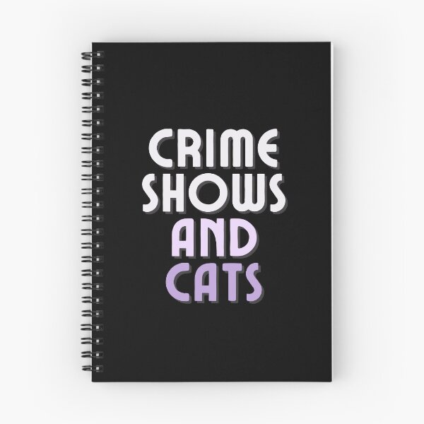 Item preview, Crime Shows And Cats designed and sold by chanonnut.