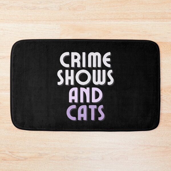 Item preview, Crime Shows And Cats designed and sold by chanonnut.