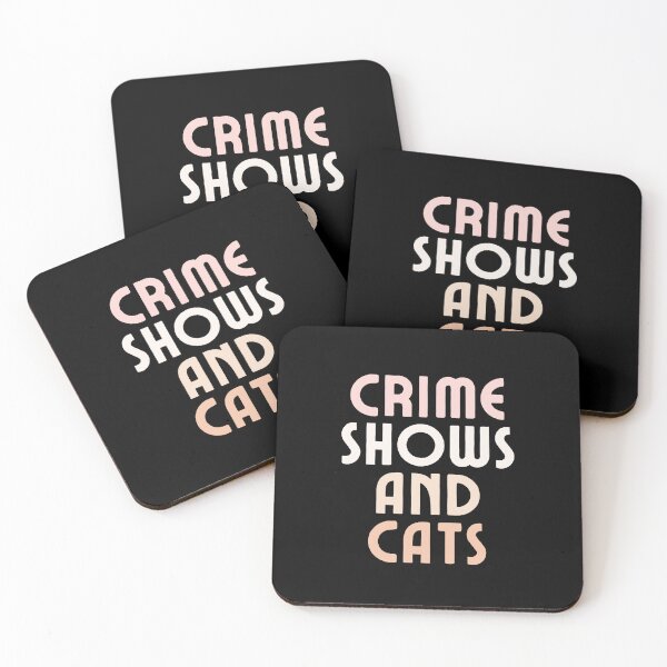 Item preview, Crime Shows And Cats designed and sold by chanonnut.