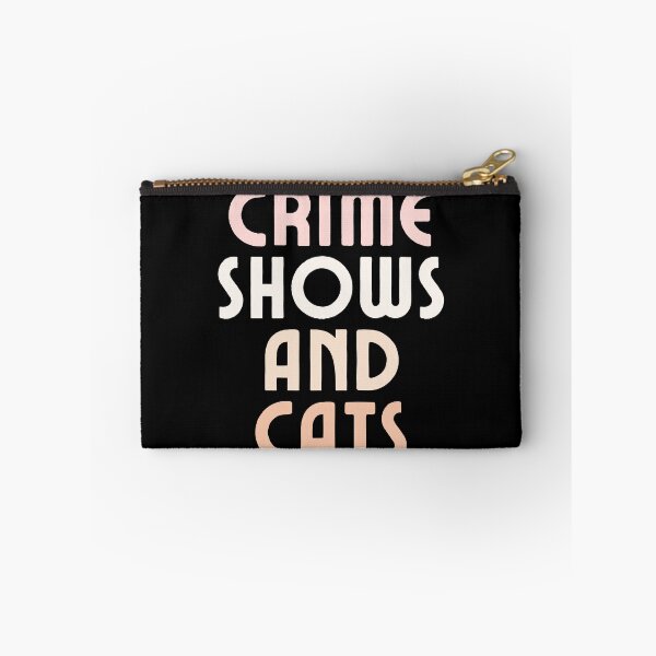 Item preview, Crime Shows And Cats designed and sold by chanonnut.