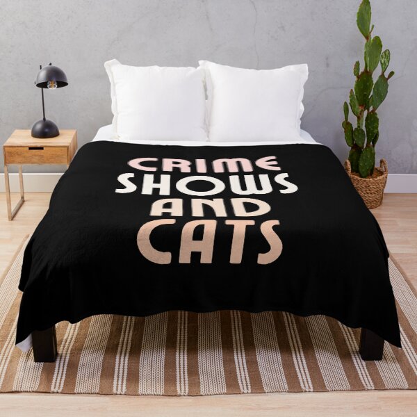 Item preview, Crime Shows And Cats designed and sold by chanonnut.