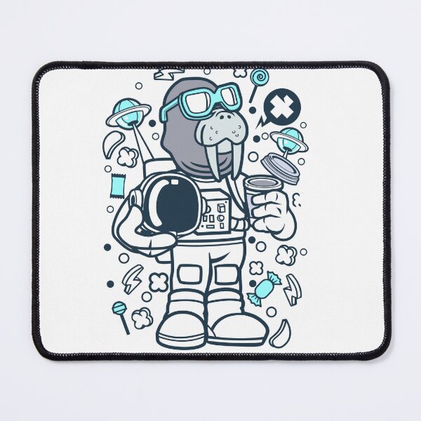 Item preview, Walrus Astronaut designed and sold by K-ARO.