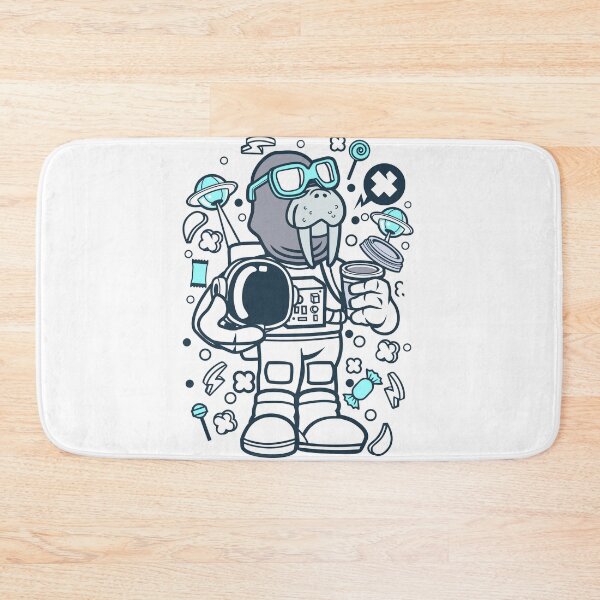 Item preview, Walrus Astronaut designed and sold by K-ARO.