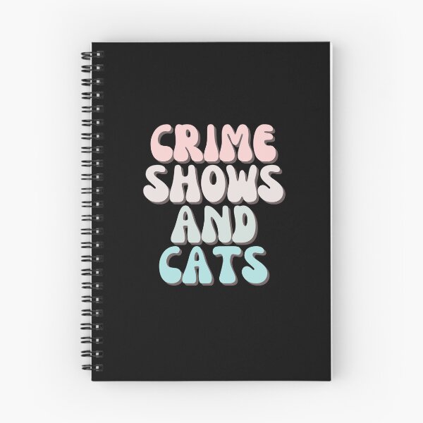 Item preview, Crime Shows And Cats designed and sold by chanonnut.