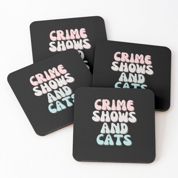 Item preview, Crime Shows And Cats designed and sold by chanonnut.