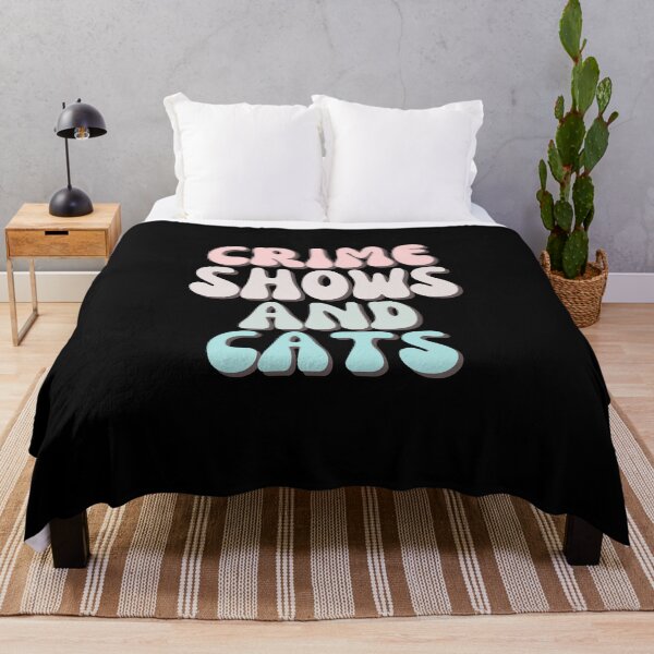 Item preview, Crime Shows And Cats designed and sold by chanonnut.