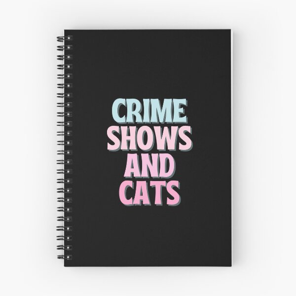 Item preview, Crime Shows And Cats designed and sold by chanonnut.