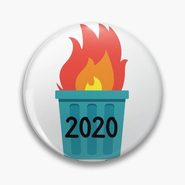 Item preview, Dumpster Fire 2020 designed and sold by SuccStickers.
