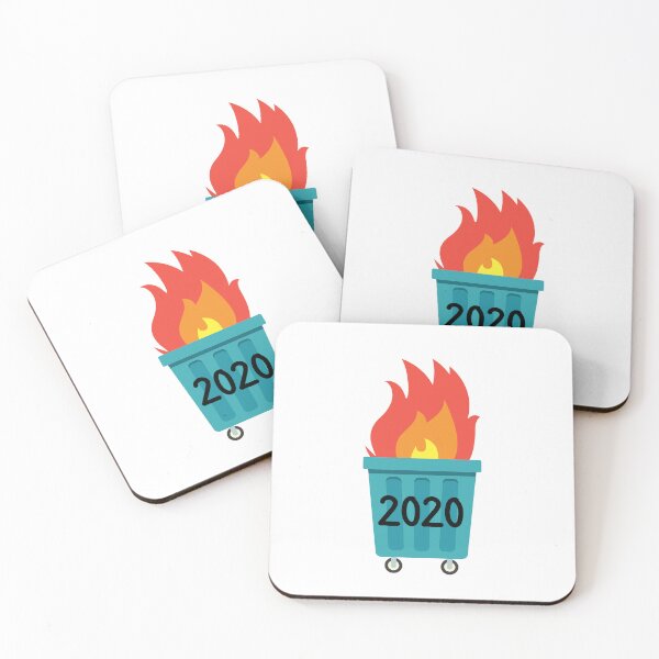 Item preview, Dumpster Fire 2020 designed and sold by SuccStickers.