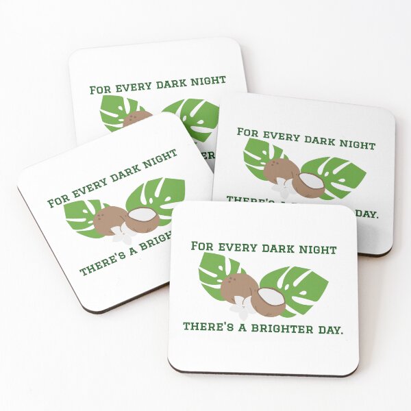 Item preview, For every dark night there's a brighter day designed and sold by cooldesignsalot.