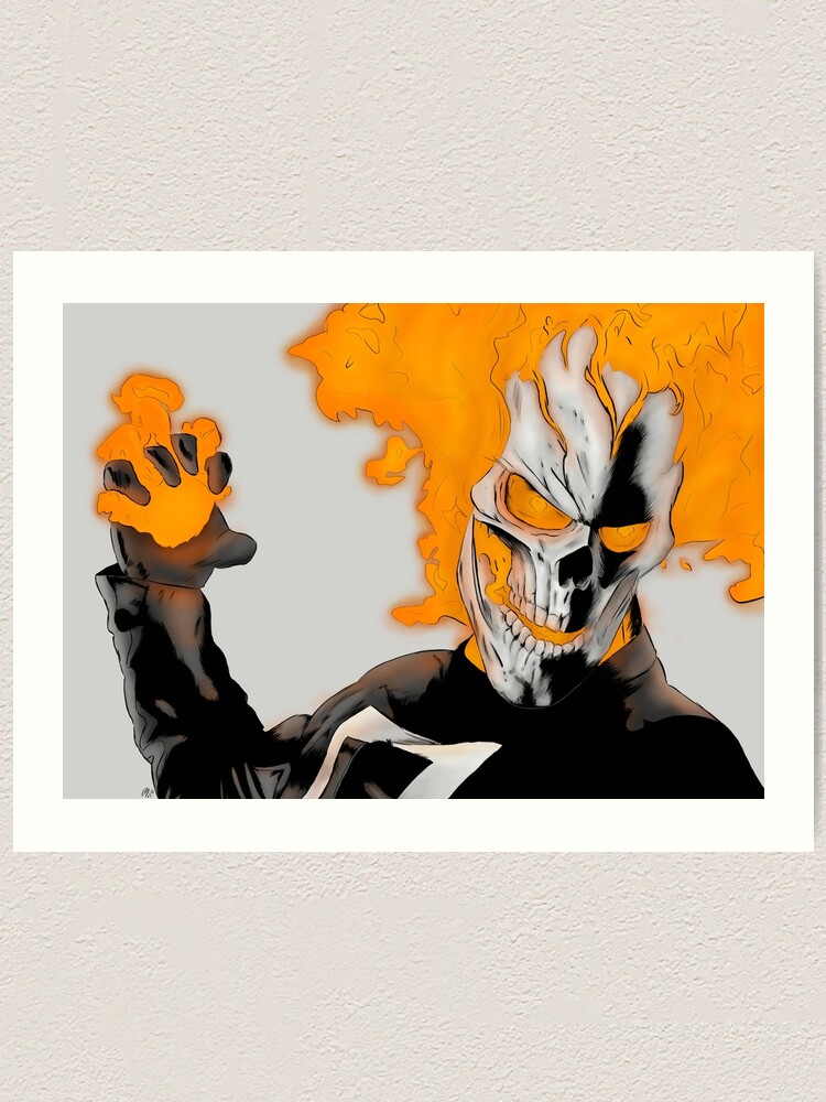 Ghost Rider Art Print