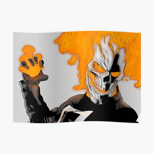Agents Of Shield Ghost Rider Posters Redbubble