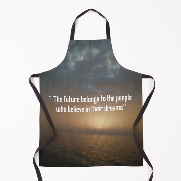 Item preview, The future belongs to the people who believe in their dreams inspirational sunset quotes designed and sold by HBWOLFARTS.