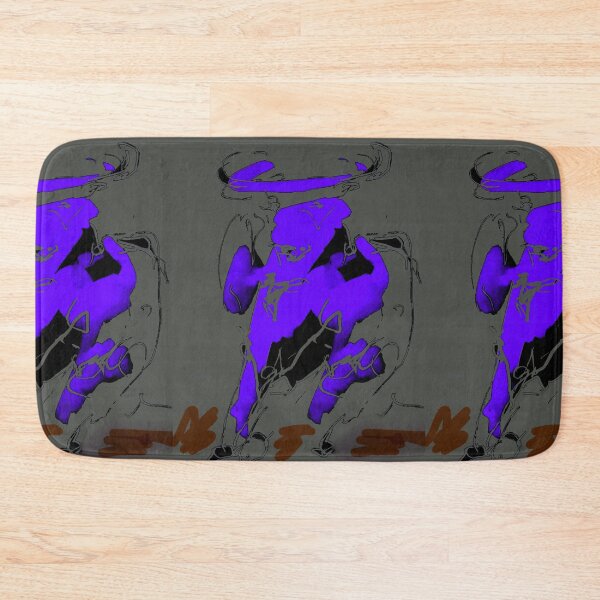Item preview, A bull with blue designed and sold by Nicole Leidenfrost.