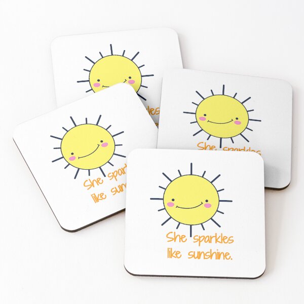 Item preview, She sparkles like sunshine designed and sold by cooldesignsalot.