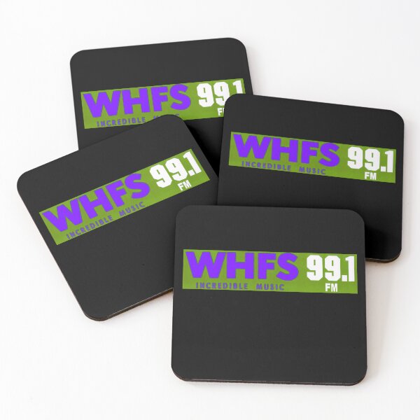 Item preview, WHFS 99.1FM Alternative Radio Station Bumper Sticker Design designed and sold by Designs by Kool Kat.